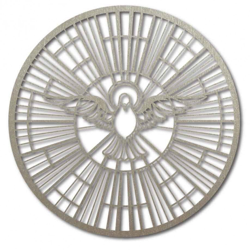 Dřevěný obraz Holubice – Symbol Ducha svatého