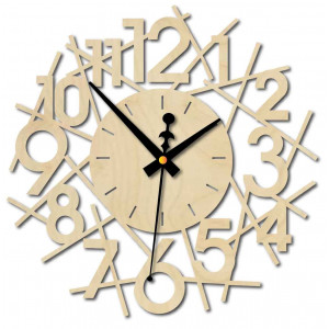 Moderné nástenné hodiny - SAJFA 2