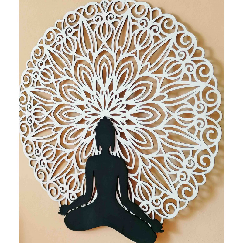 Sentop - Mandala 3D obraz na stěnu Buddha...