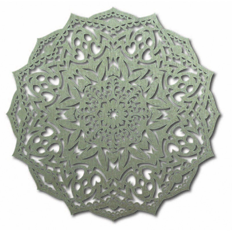 Dřevěná mandala na zeď - CIRCEL