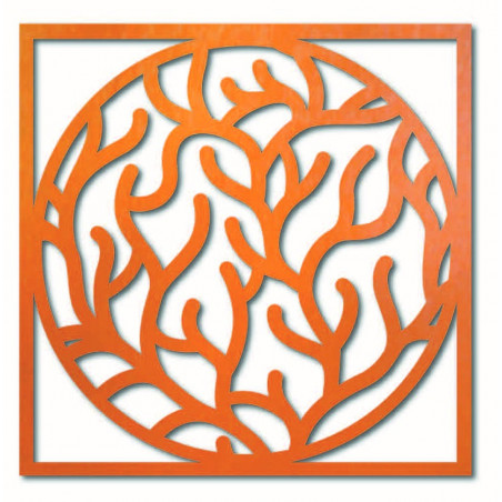 Moderní obraz na zeď větve v rámu - STEITI