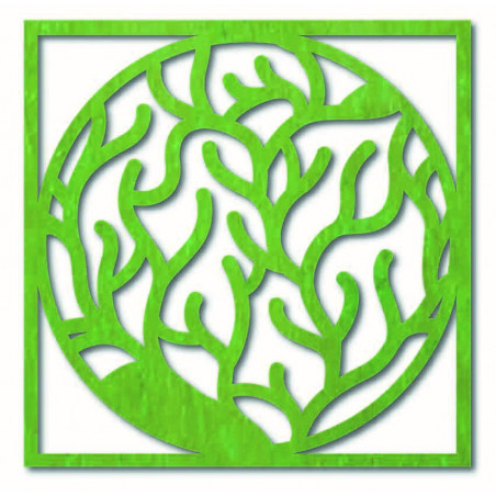 Moderní obraz na zeď větve v rámu - STEITI