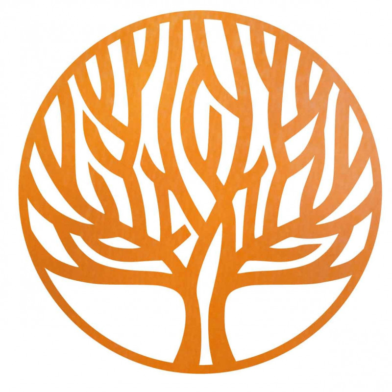 Stylizovaný dřevěný obraz Strom života - HELFOOLL