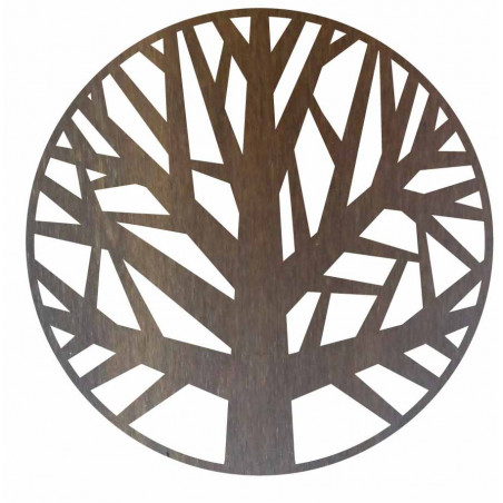 Dřevěný nástěnný obraz stromu z překližky - GOGFOG