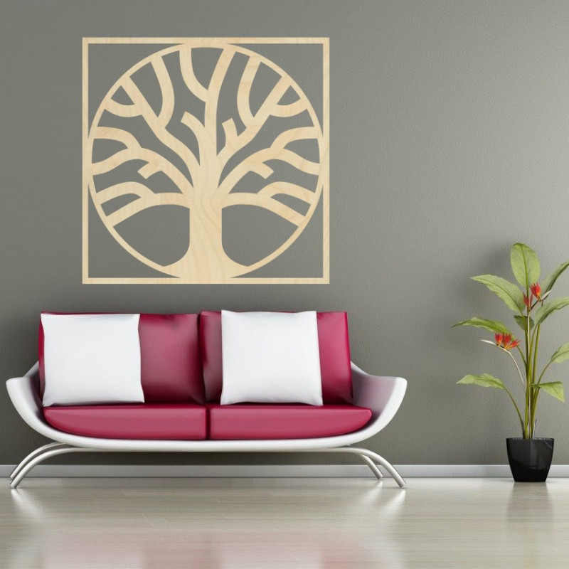 Sentop - Moderní obraz na stěnu preglejka - dřevěná dekorace MOARKO
