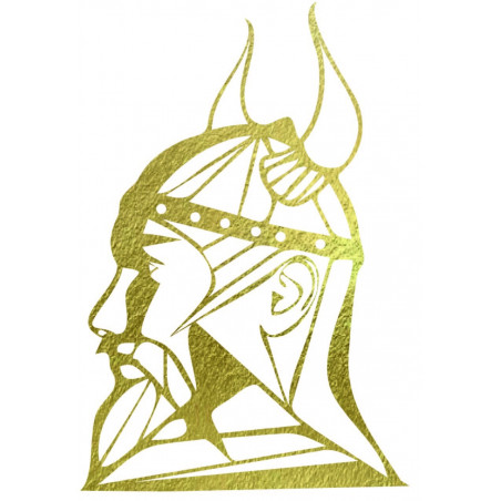 Vyřezávaný dřevěný obraz na zeď Viking - RAGNAR