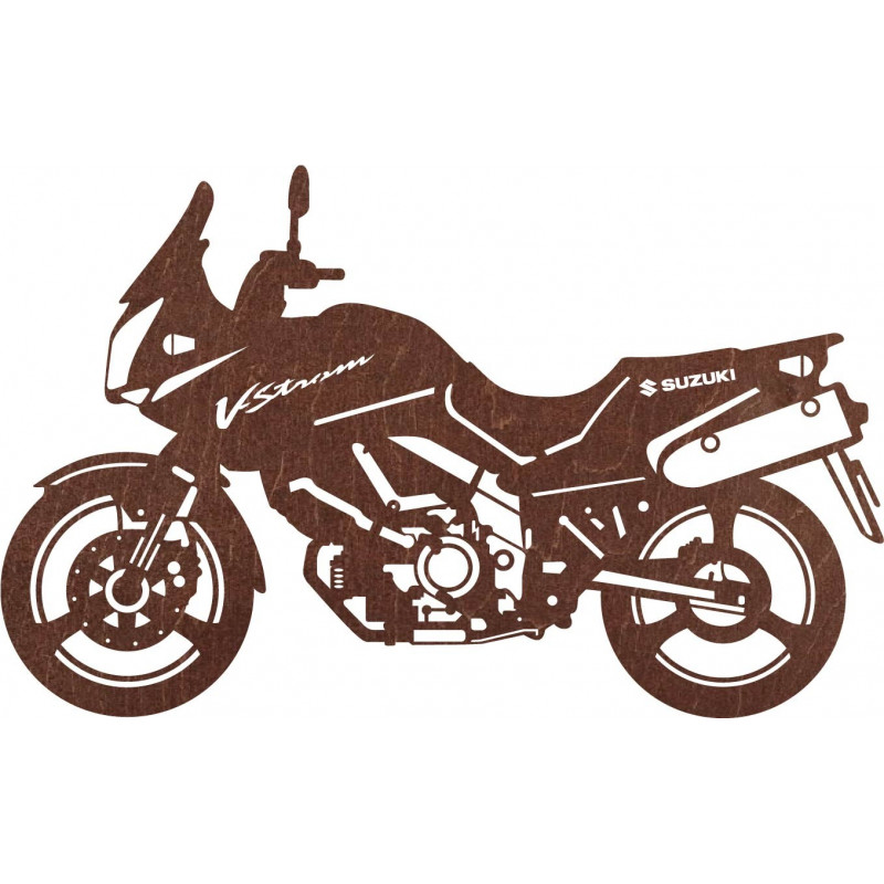 Stylový obraz na zeď motorka - SUZUKI