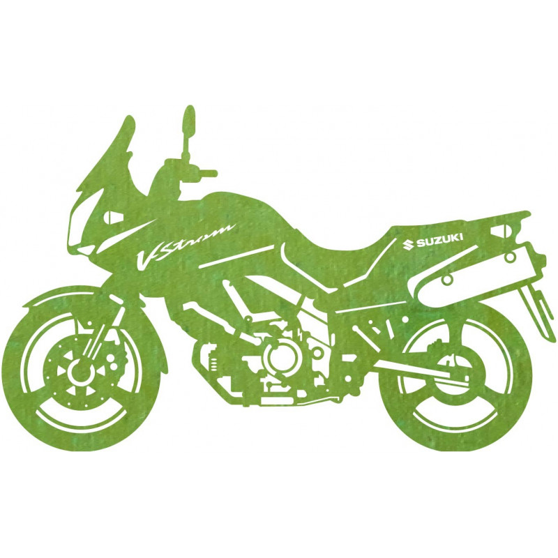 Stylový obraz na zeď motorka - SUZUKI