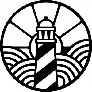 Dřevěný obraz s motivem majáku - FEDRO 2