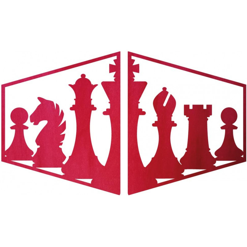 Elegantní obraz na stěnu šachové figurky -...