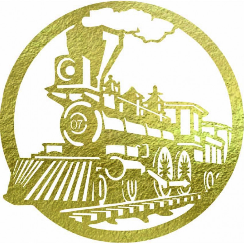 Obraz parního vlaku, historický vlak - ETVAL