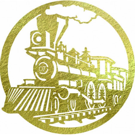 Obraz parního vlaku, historický vlak - ETVAL