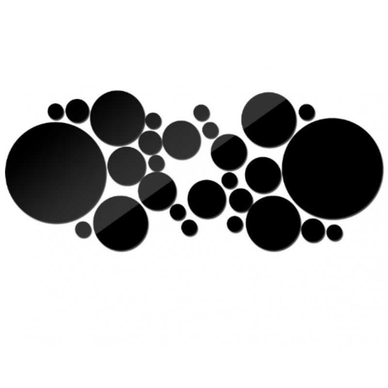 Dekorační zrcadla. Zrcadlové samolepky na zeď, jako obraz nebo dekorace, 3D acrylic nálepka