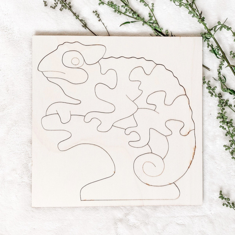 Dřevěná montessori vkládačka pro děti -...