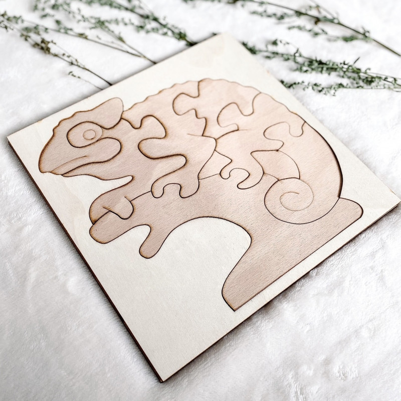 Dřevěná dvoubarevná dřevěná montessori...