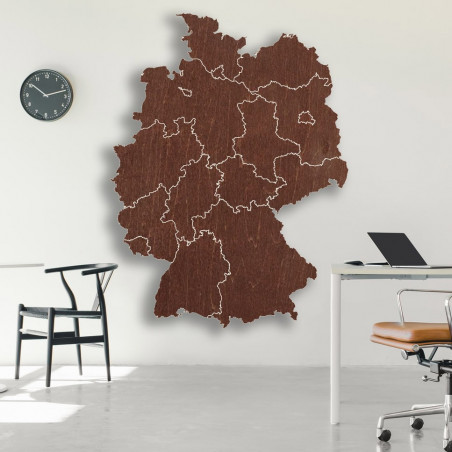 Dřevěné mapy jsou skvělou moderní dekorací do vašeho bytu a také jsou ideální volbou jako dárek pro vašeho blízkého.