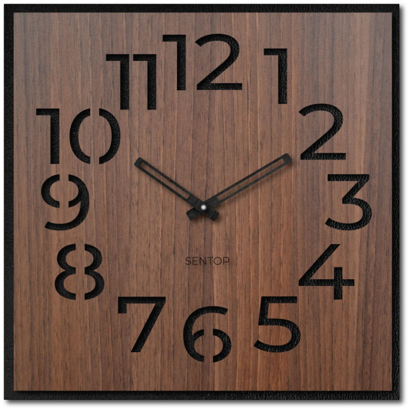 Dřevěné hodiny na zeď - Sentop | HDFK024 |...