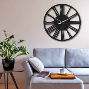 Elegantní velké římské nástěnné hodiny - 80 cm 2