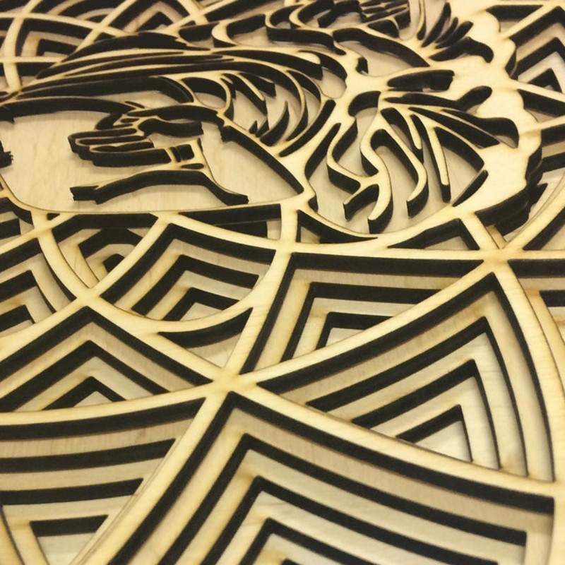 3D obraz na zeď - Sentop | Mandala Buddha | 90...