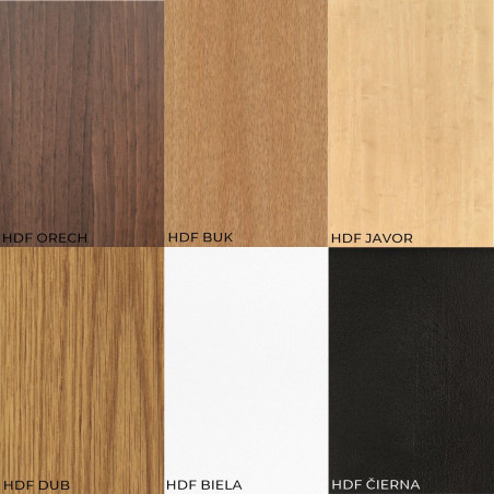 Moderní dřevěné nástěnné hodiny římské - 30 až 50 cm - ROMA