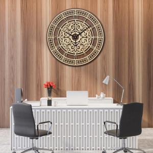 Elegantní dřevěné nástěnné hodiny - Sentop | PR0463 |... 2