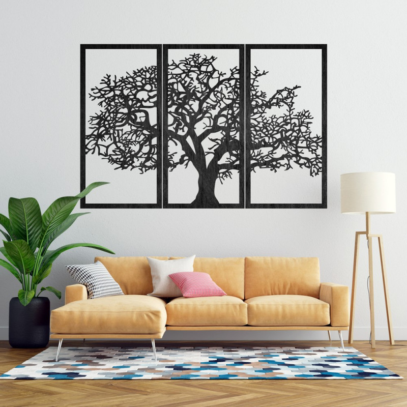 Stylesa - Dřevěný obrazna zeď  TREE
