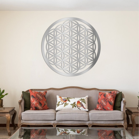 Dřevěná nástěnná dekorace Květ života, posvátná geometrie mandala. Dřevěná nástěnná dekorace Květ života, posvátná geometrie mandala.