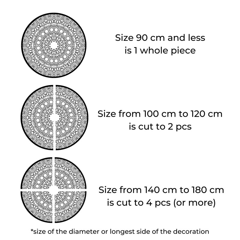 Elegantní dřevěná mandala - Exkluzivní dřevěná...