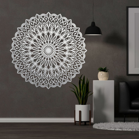 Dřevěná mandala na zeď – Elegantní Dekorace pro Váš Domů