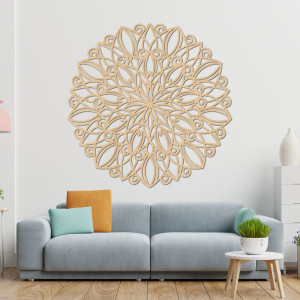 Mandala na zdi - symbol rovnováhy a krásy - REBUSS 2
