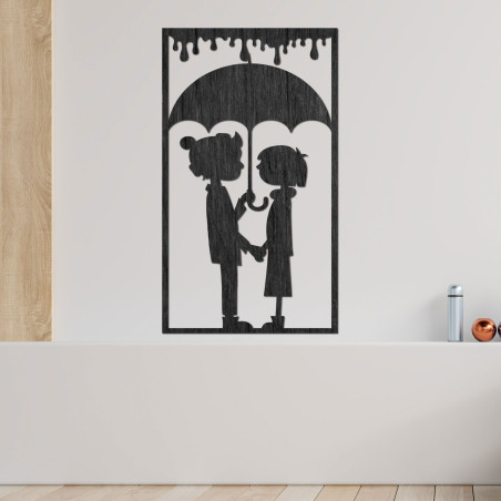 Romantický obraz na zeď - KIESMET