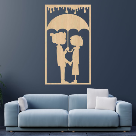 Romantický obraz na zeď - KMEST