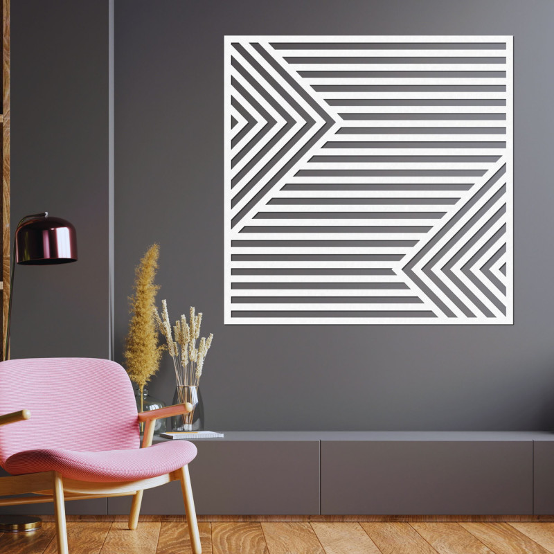 Dřevěná dekorace na zeď