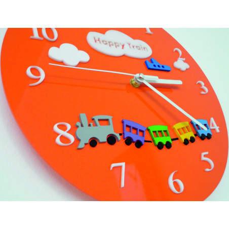 Moderní nástěnné hodiny z plexiskla. Trendy hodiny na zeď jako dárek. Hodiny X-momo. PMMA