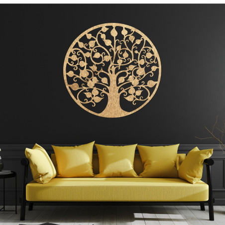 Nástěnná malba strom života jednoty a růstu - TERAMASU