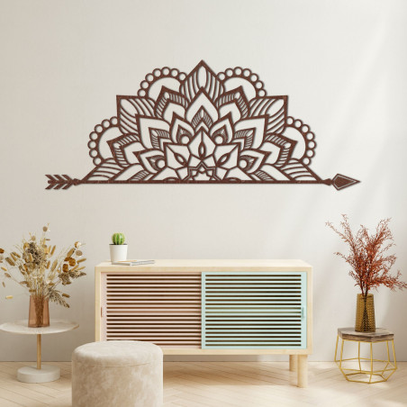 Dřevěná mandala na zeď - ARONGE