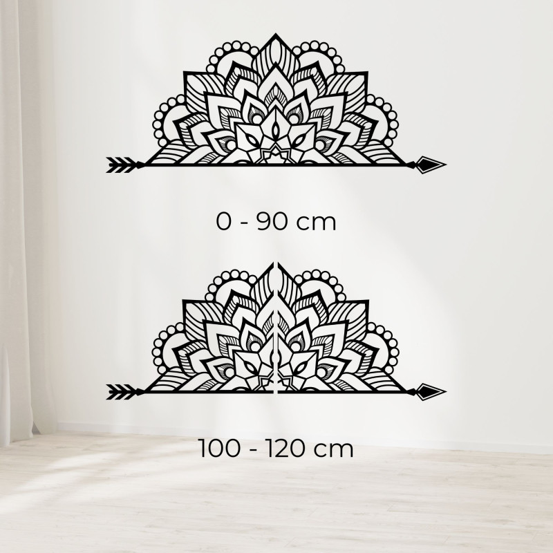 Mandala na stěně ze dřeva - ARONV
