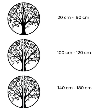 Dřevěný nástěnný obraz strom života - LIGNUM