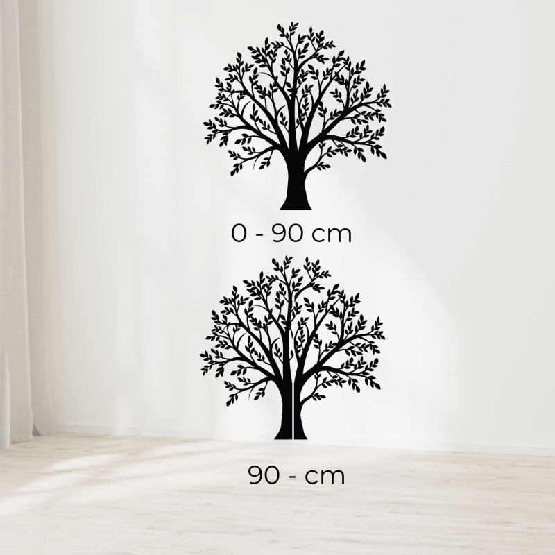 Elegantní dřevěná dekorace stromu života na zeď