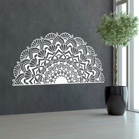Dřevěná mandala na zeď - LUMIS