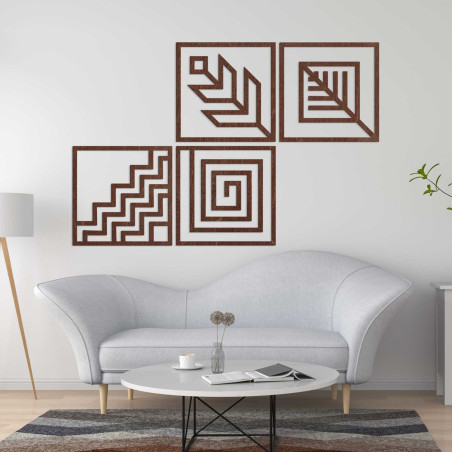 Čtyřdílný obraz na zeď, který dokonale vyplní vaše prostory Čtyřdílný obraz na zeď, který dokonale vyplní vaše prostory