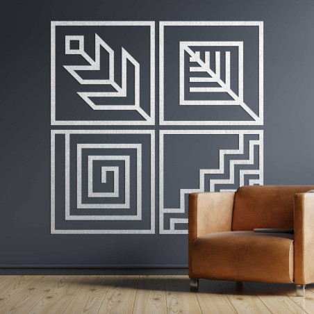 Čtyřdílný obraz na zeď, který dokonale vyplní vaše prostory Čtyřdílný obraz na zeď, který dokonale vyplní vaše prostory