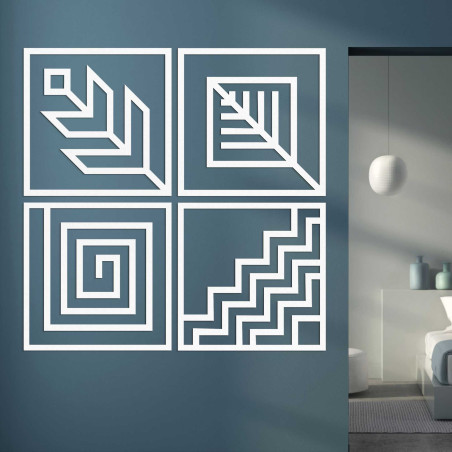 Čtyřdílný obraz na zeď, který dokonale vyplní vaše prostory Čtyřdílný obraz na zeď, který dokonale vyplní vaše prostory