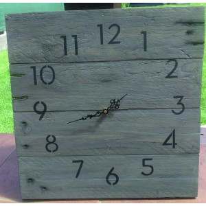 Dřevěné hodiny na zeď, hodinky dřevěné jako dárek, Hodiny - Handmade bydlení, šperky,