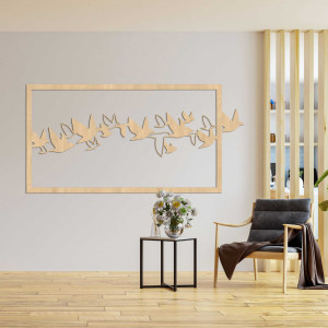 Dřevění nástěnní ptáci - RODDO 2