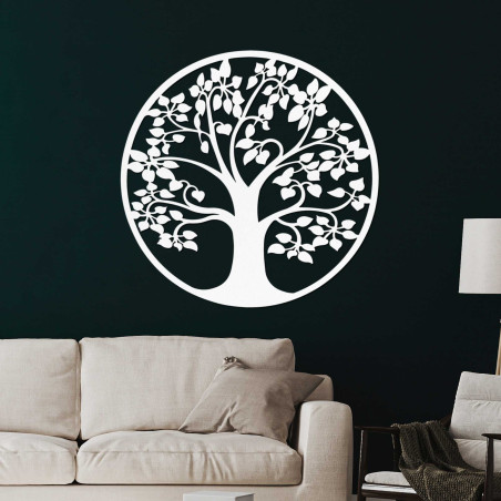 Dřevěný strom života na zdi - DROTO