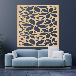 Dřevěný květinový čtverec - BOTANICA 2