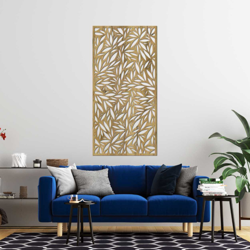 Detailní pohled na designový obraz s motivem dopisů