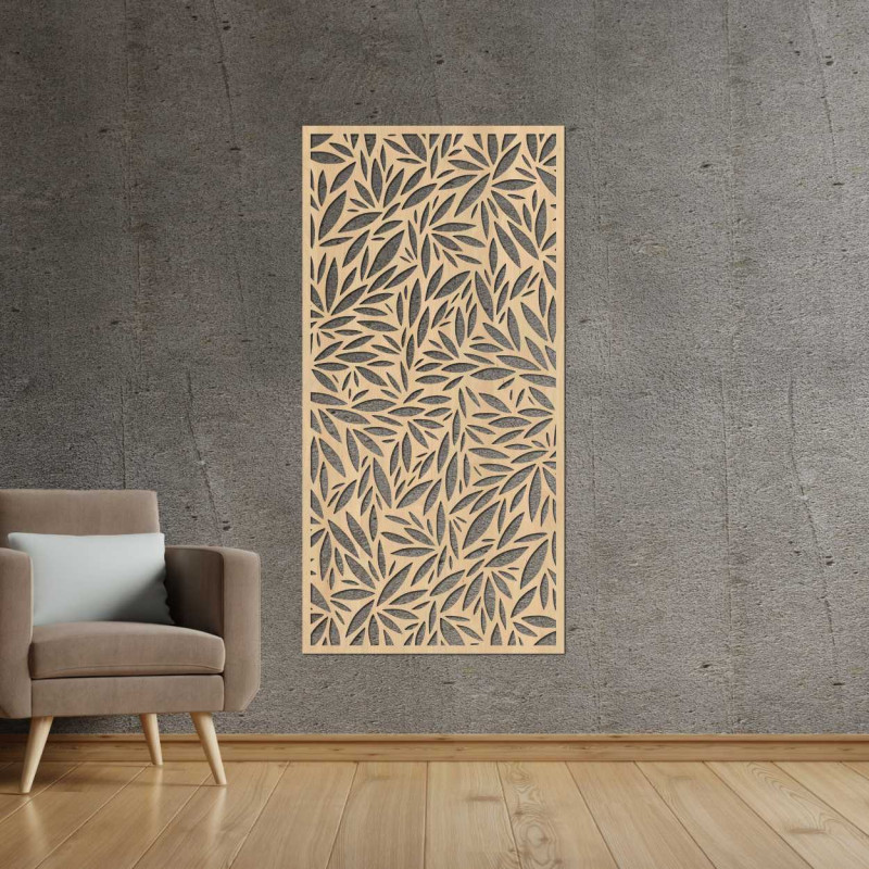 Detailní pohled na designový obraz s motivem dopisů