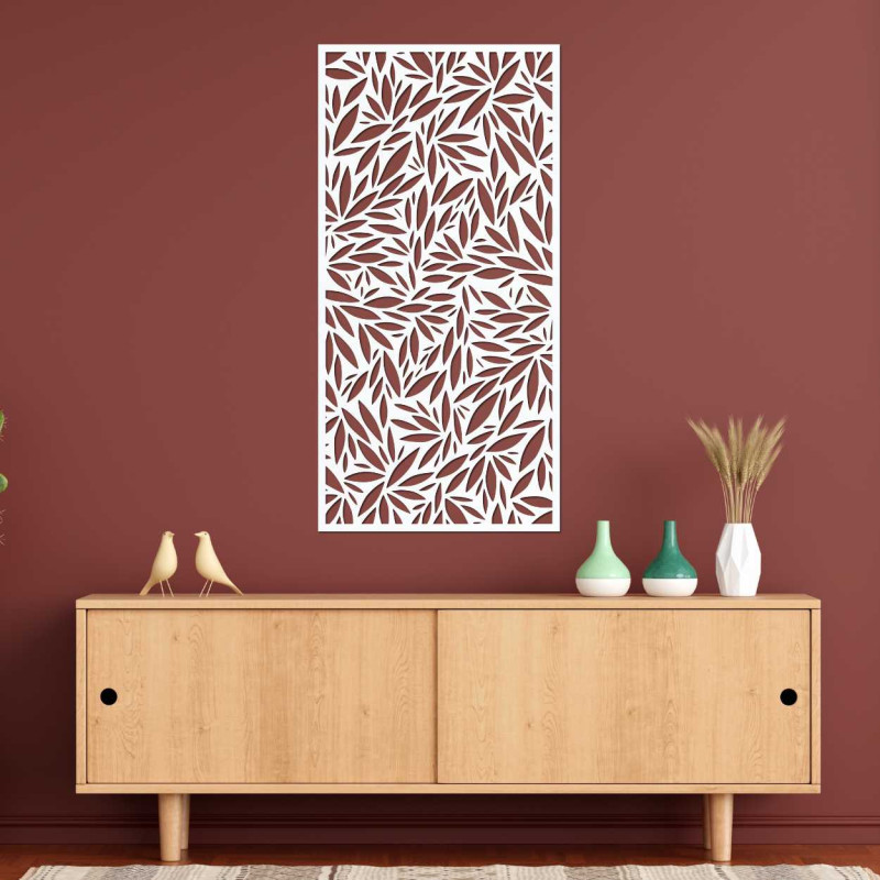 Detailní pohled na designový obraz s motivem dopisů
